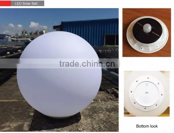 2017 hot sell solar floating pool ball light
