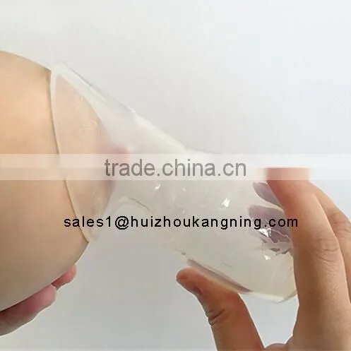 Silicone Breast Pump For Breastfeeding With Lid