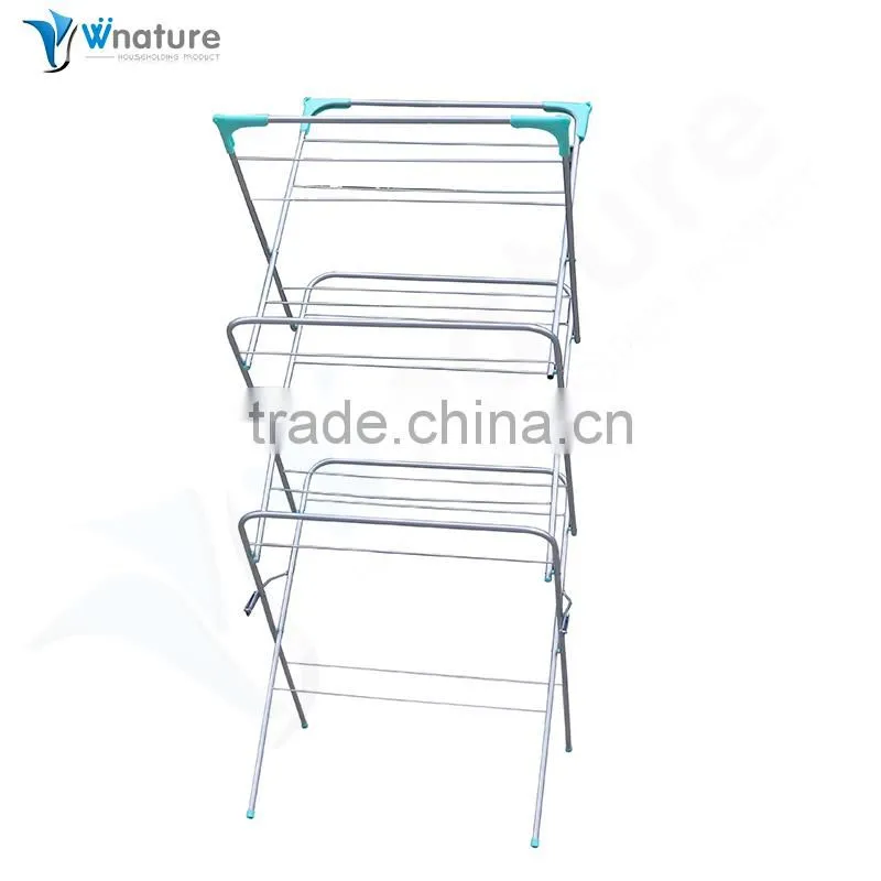 3 Tier Clothes Airer, Indoor and Outdoor Laundry Drying Rack, 14 Meters