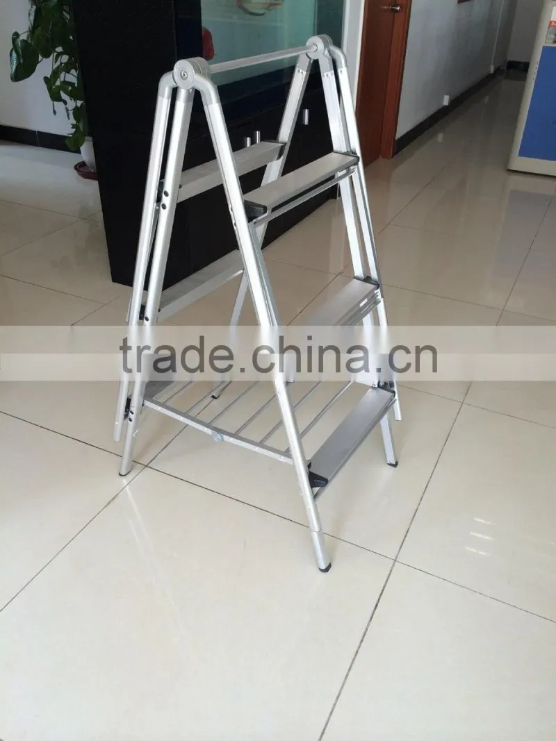 Vivinature clothes rack with 4 steps ladder