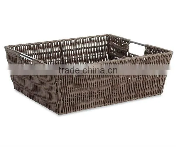 2016 wholesale poly rattan bread basket for sale