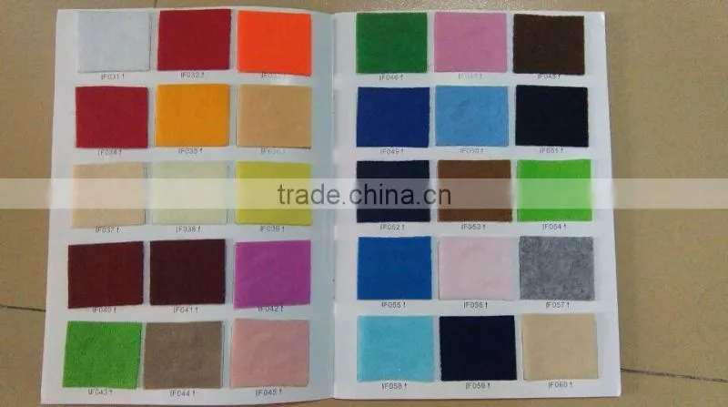 15071305 factory directly selling abundant colors eco-friendly en71 test for diy sets/sew your own/kit non woven felt sheet