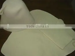 Wooden sauna sets