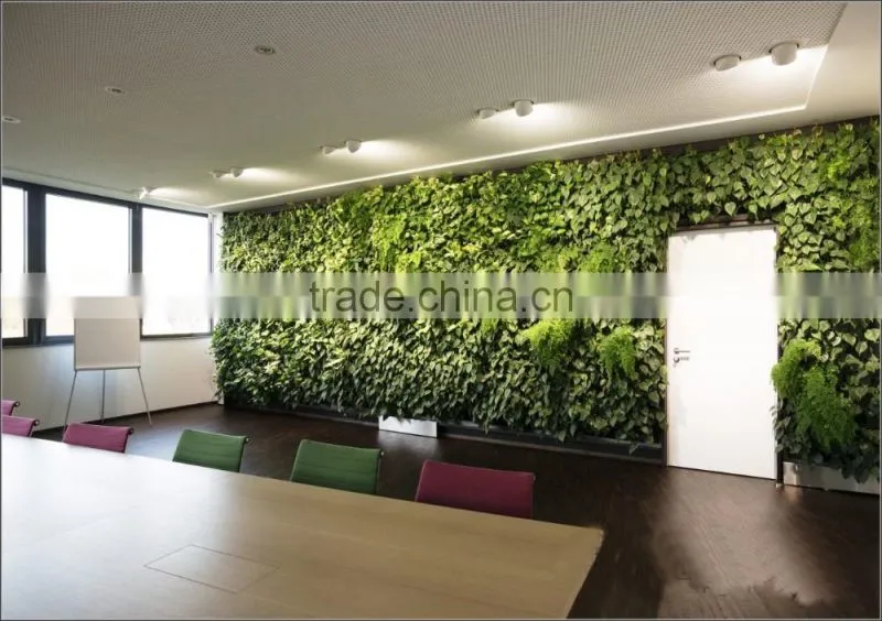 Artificial green wall plant wall