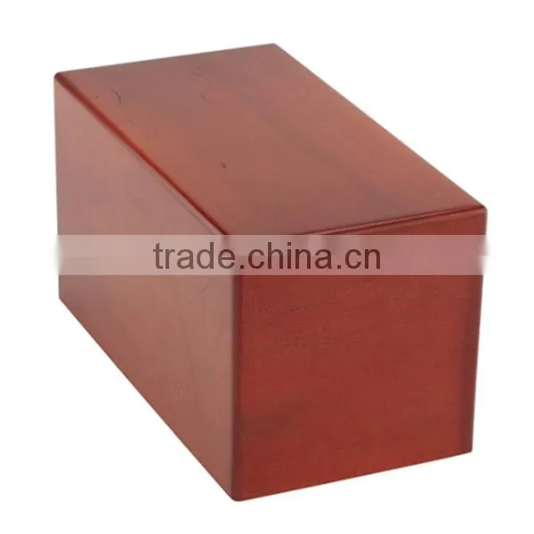 Chinese wholesale wooden funeral urn custom high quality