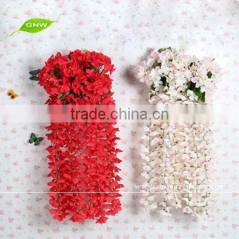 artificial wisteria flower garland for wedding wall decoration FLV01-1 GNW