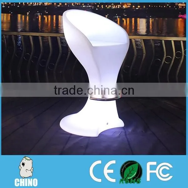 Glowingin the dark Led cocktail chair Used coffee bar counter CC-5611010