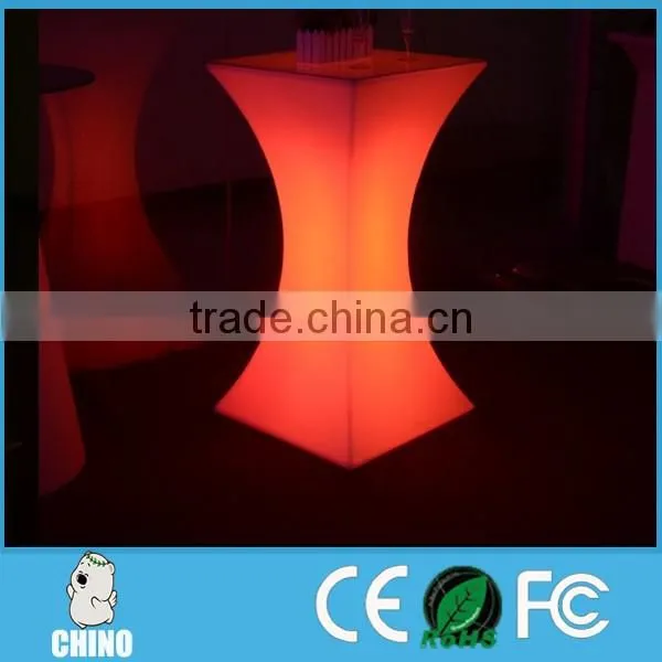 New commercial protable Event Led table 110cm high table