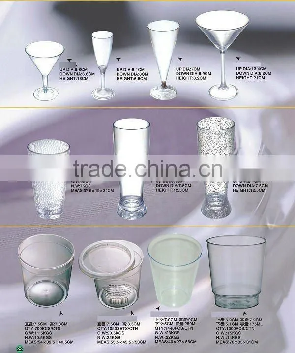 fancy plastic goblet