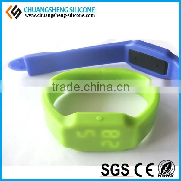 popular silicone wristband watch