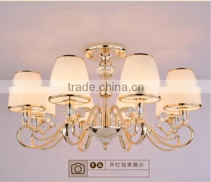 M949 Momoda decorations European simple Crystal modern living room bedroom lighting chandelier pendant lamp
