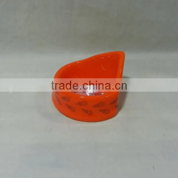 Right Angle Ceramic Bowl