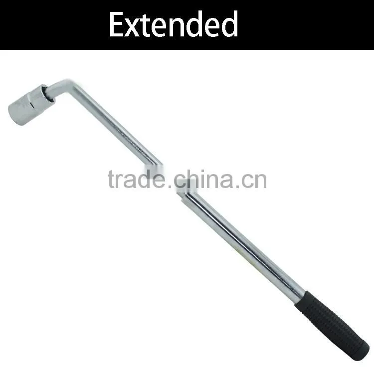 High quality L type wheel wrech with socket