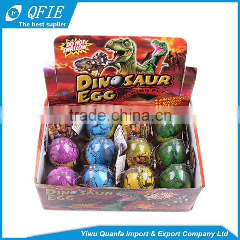 Hot selling TPR surprise water growing egg toys for kids