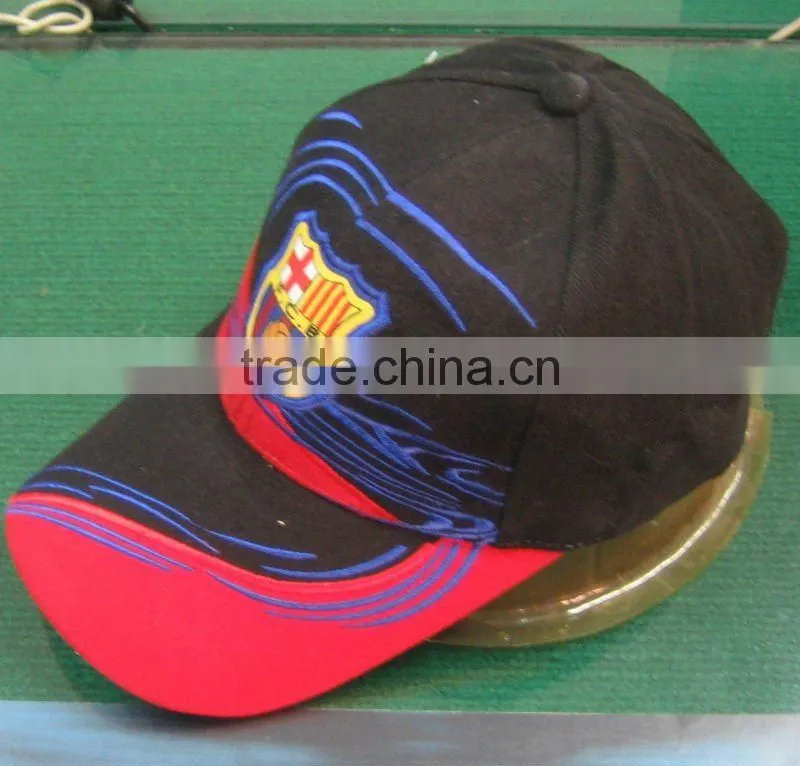 flame embroidery fashion cap