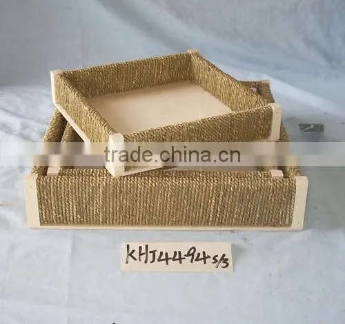 Willow tray willow small basket willow fruit plate plate of food basket