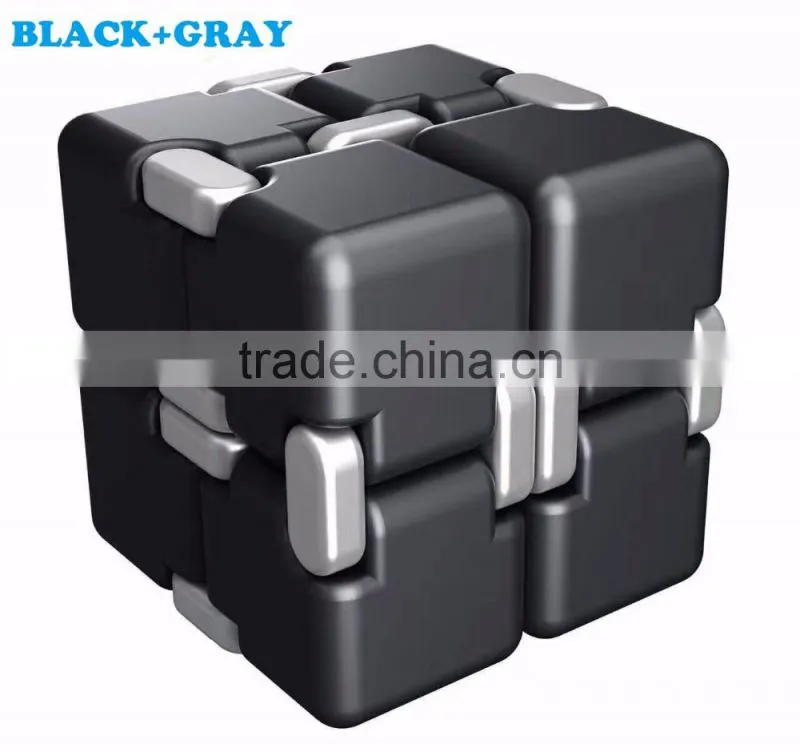 Newest Anti-Stress Magic Fidget toy Infinity Cube Fidget Desk Toys infinity cube metal