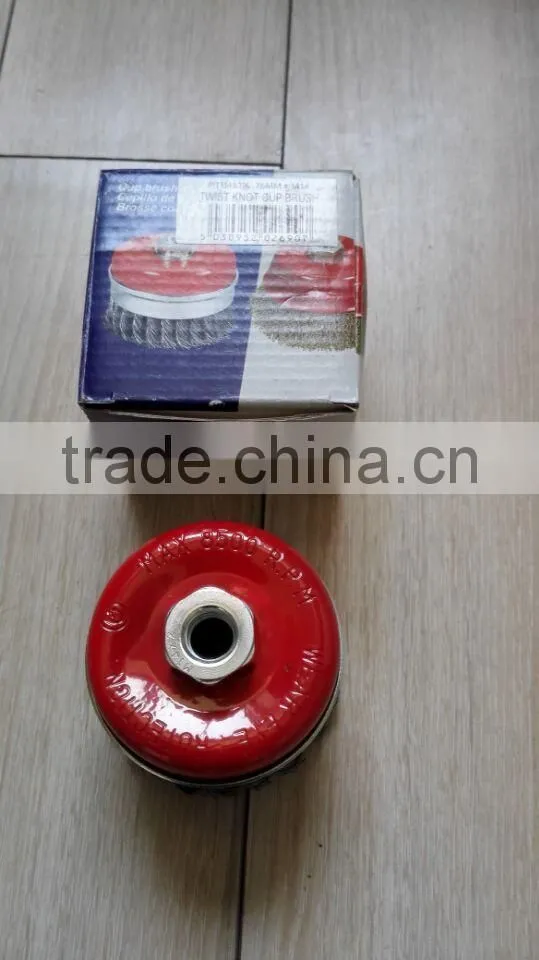 70mm x M14, 95mm x M14 TWIST KNOT CUP BRUSH