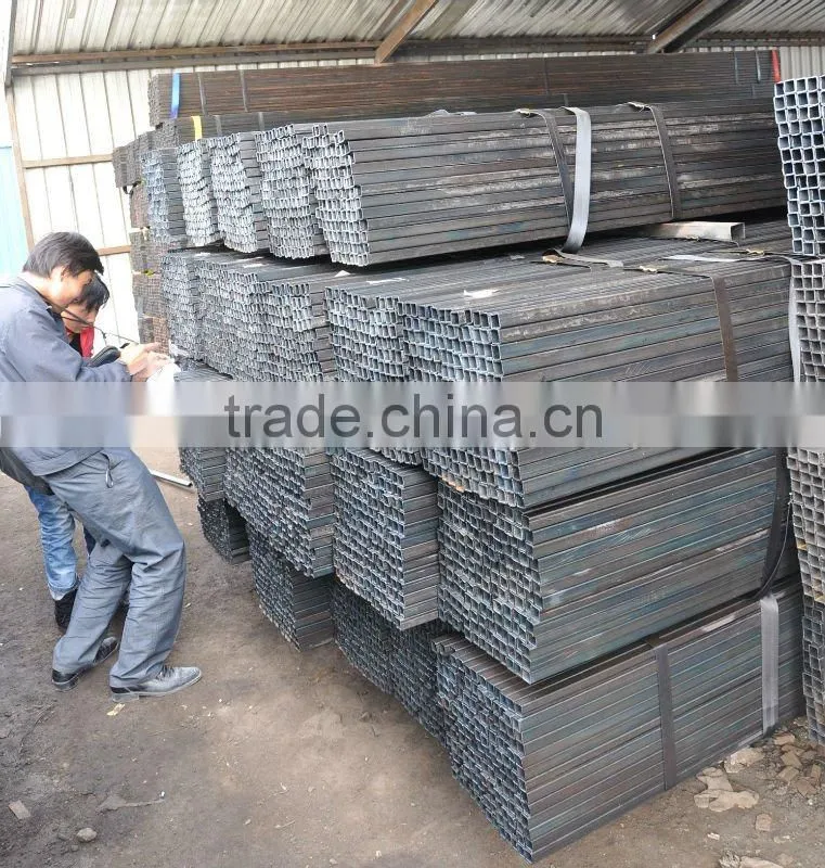 factory price galvanized square pipe railling hollow section tube
