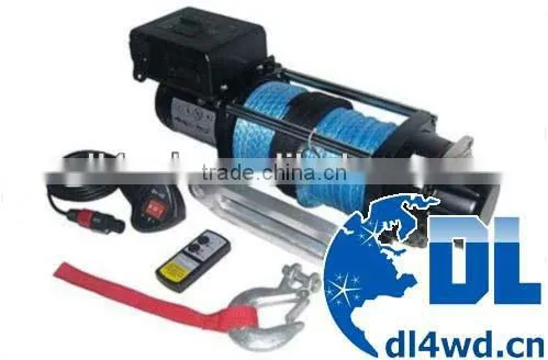 12000LB small caber puller winch car electric cable pulling winch