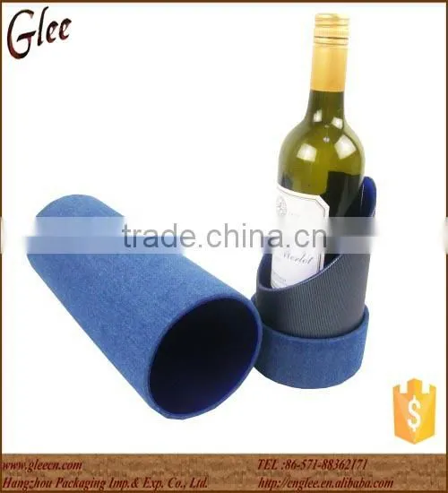 Cardboard Cylinder Wine Box with Factory Price