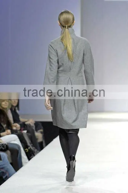 ladies wool fashion coats woollen long coats
