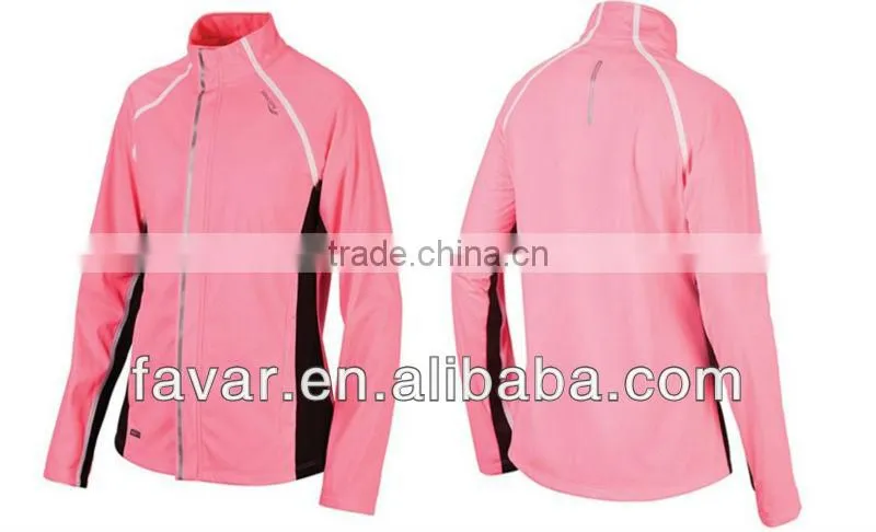 Red Women 5000mm waterproof windproof promotional softshell jacket plus size