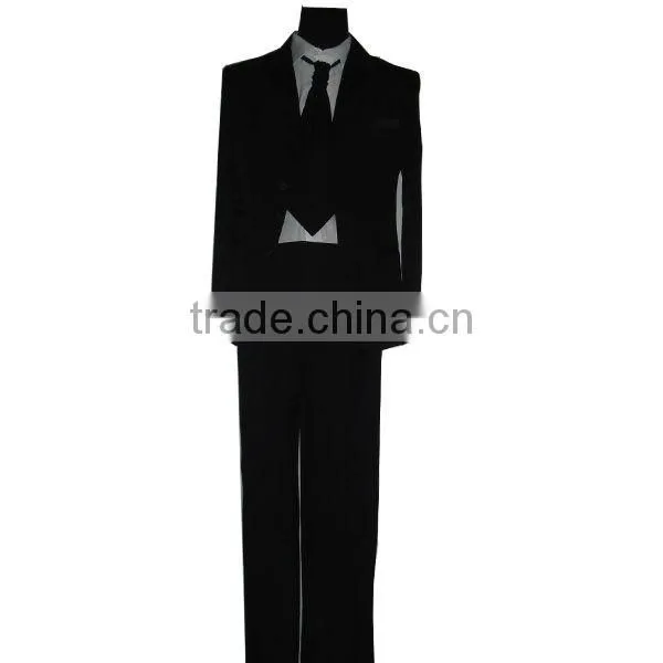 wedding gown and tuxedo