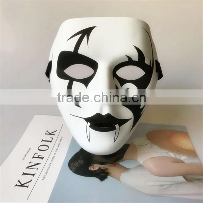Wholesale new design halloween party resin ghost face masks for funny