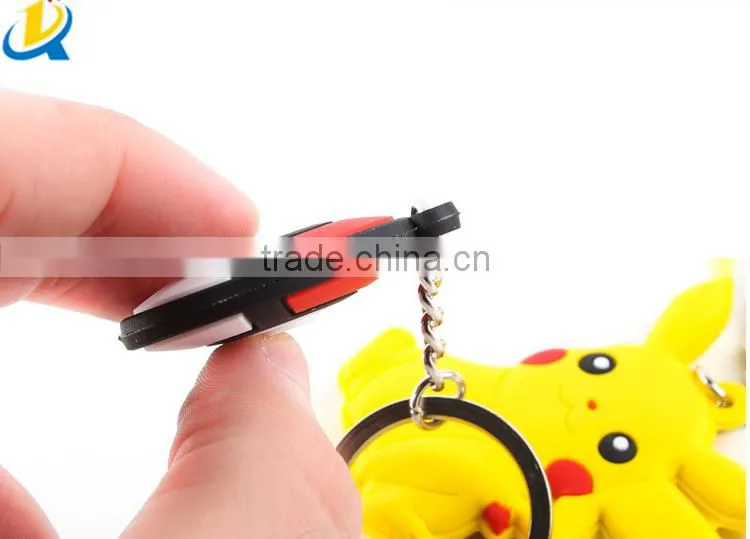 new design pokemon keychain pvc keychain