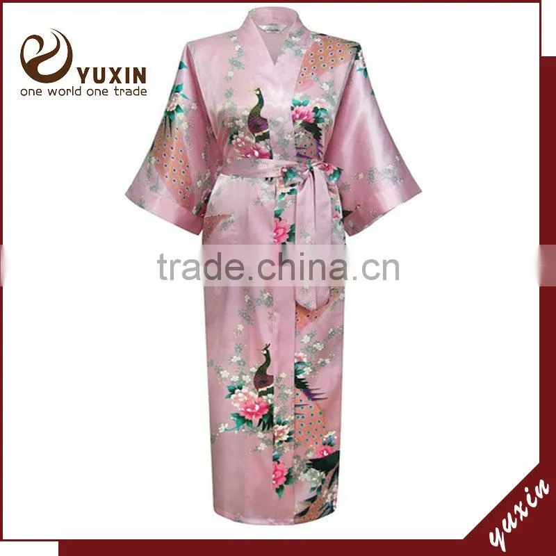 Women Pajamas turkey Stock Woman Sleepwear / Kimono Bathrobe SL004