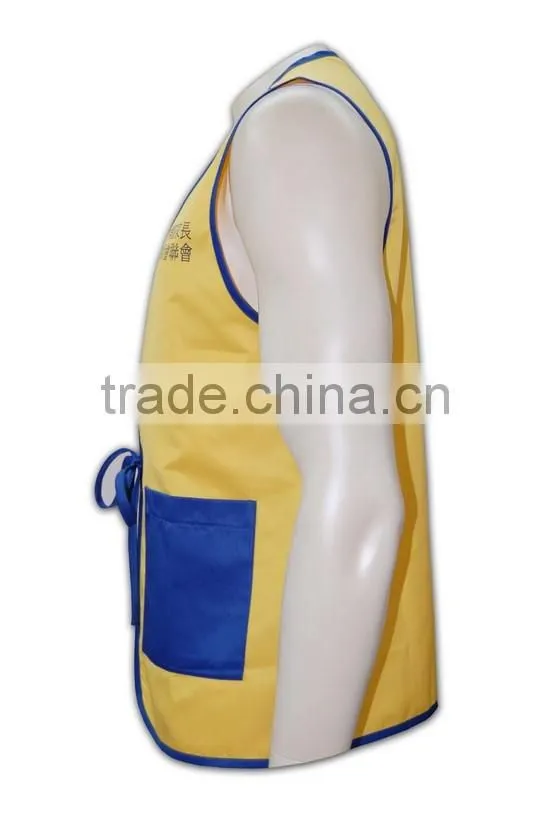 Wholesale factory price manufactures vest uniform cheap custom Printed Promotional Vests