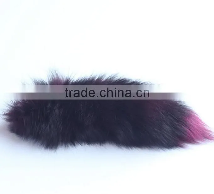 Wholesale fox tail American raccoon tail fur tail pendant whole