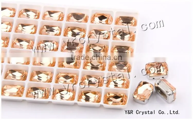 claw crystal stone with setting
