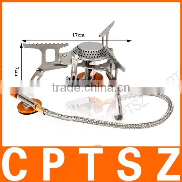 LIXADA Camping Gas Stove Outdoor Cooking Portable Foldable Split Burner 3000W