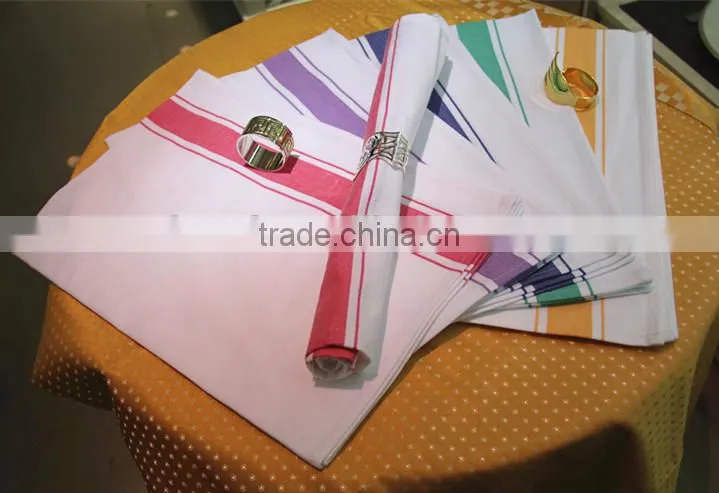 100% cotton kitchen towel color cup and dish cloth