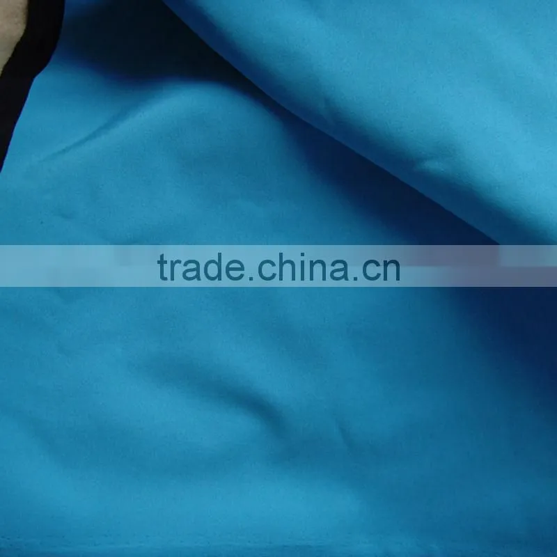 Plain dyed polyester bonded fleece fabric waterproof china manufacture