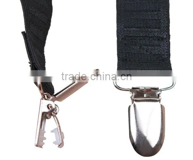 4 Straight Y Stirrup Footloop Style Unifrom Shirt Stays Shirt Holders Keep Shirt Tucked In Suspender Garters