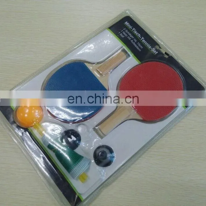 Glow in the dark Indoor Mini Desktop table tennis racket