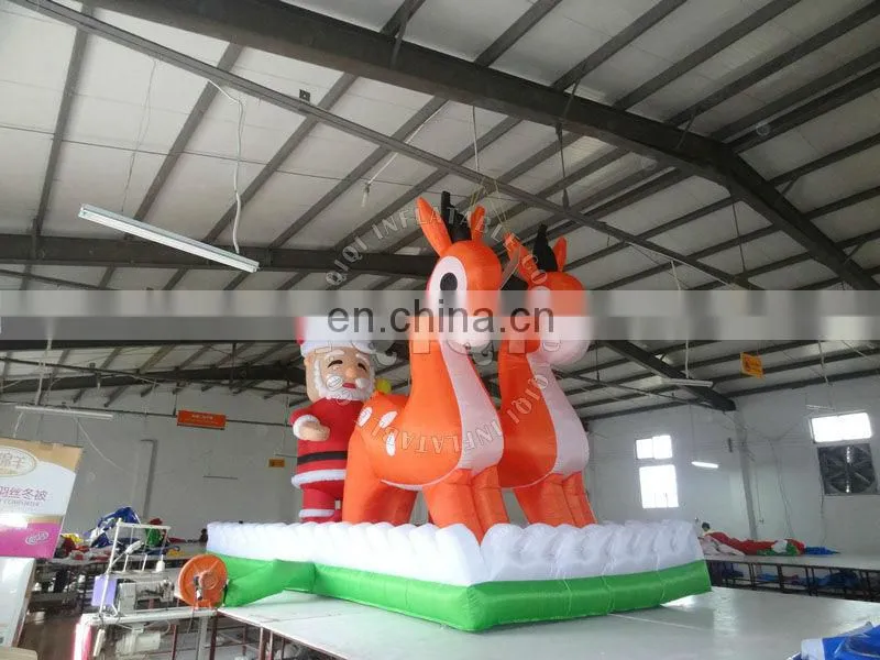 giant inflatable santa claus / Chrismas inflatable santa claus for advertisement