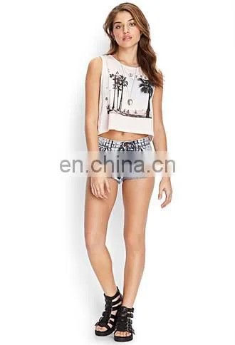custom crop top women