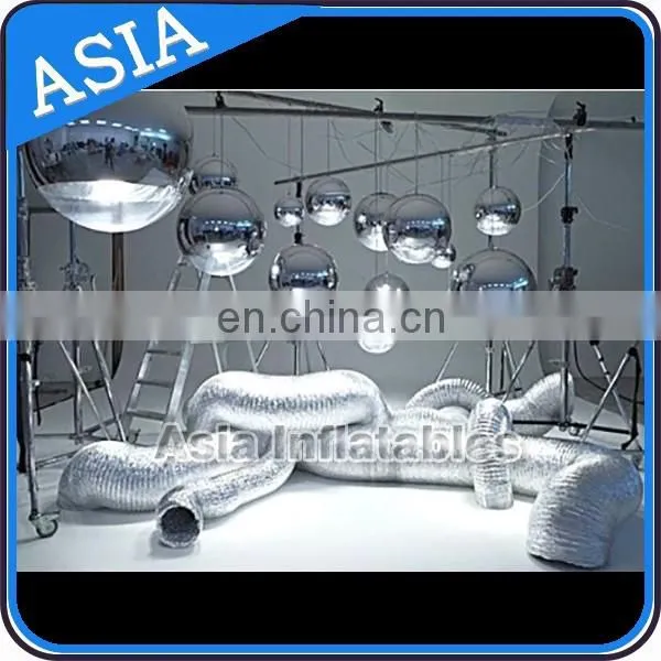 Large Inflatable Ball/Giant Inflatable Mirror Ball With Different Color