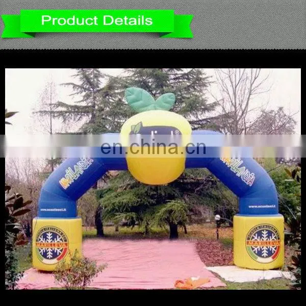 Factory lower price Customized outdoor inflatable archway for advertising