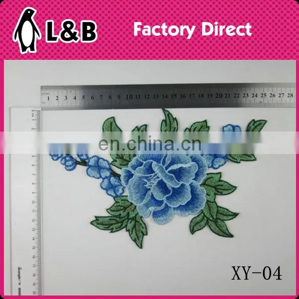 XY-05 embroiderychemical lace collar,colorful neckline applique rose collars high-fashion lace collar wholesale