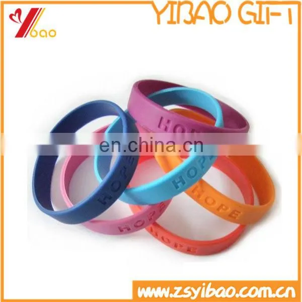 Wholesale printed Country Flag Silicone Wristband
