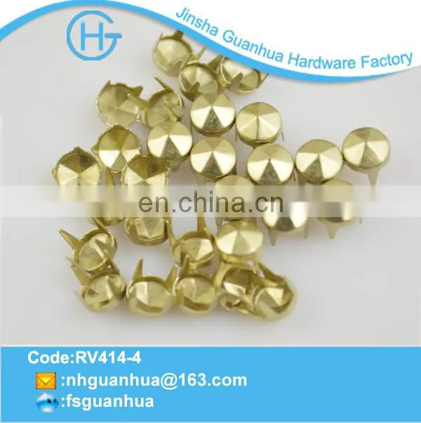 Hot! hot! 2014 the most popular metal cone nailhead stud hotfix