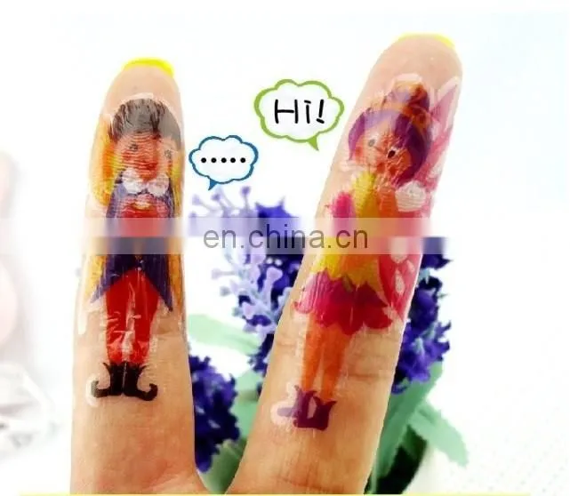 Children's finger tattoo stickers