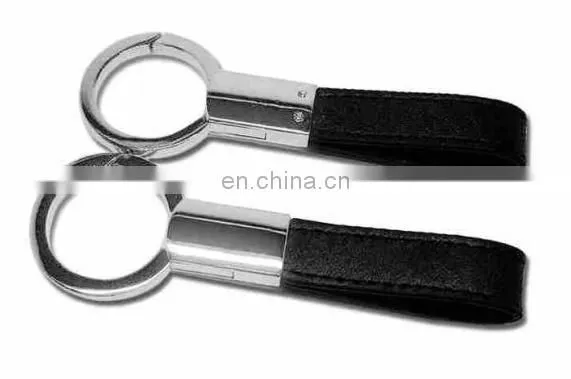 high quantity genuine leather key chain