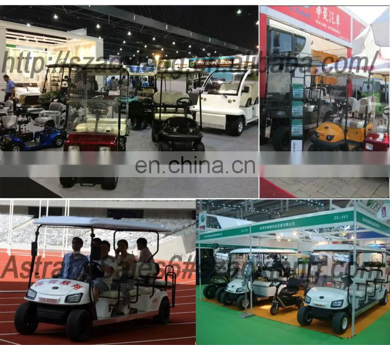 Powerful 48W 4000W high quality fourstar golf cart from China with CE approved