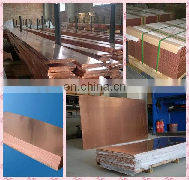 Phosphor Bronze / copper plate for shim